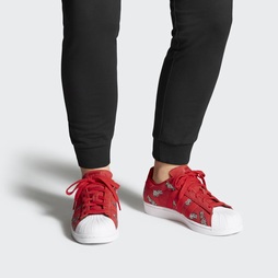 Adidas Superstar Női Utcai Cipő - Piros [D37704]